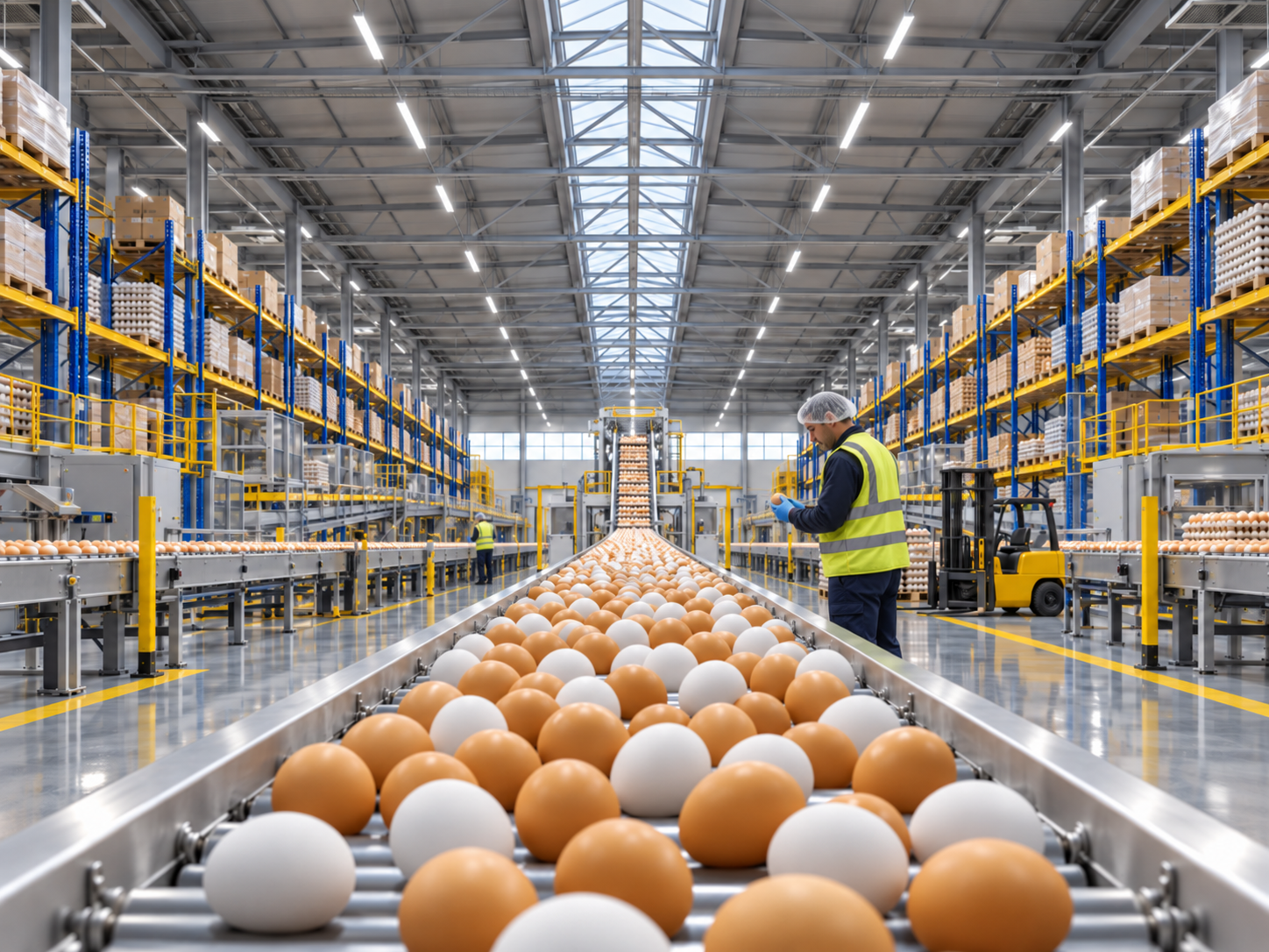 Food and beverage production floor